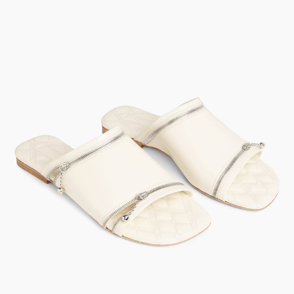 Brand New Burberry leather sandals mules 6.5 * 2024 collection*